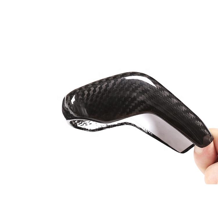 For Land Rover-Range Rover Sport RR Real Carbon Fiber Interior Accessories Central Console Gear Shift Knob Head Cover Trim