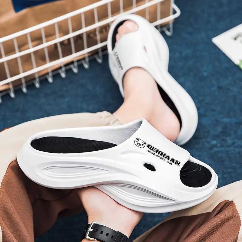 Fashion Slip Resistant Super Lightweight Green Boot Sandals Luxury Brand Men's Shoes Custom Slipper Sneakers Sport Top Grade Zapato