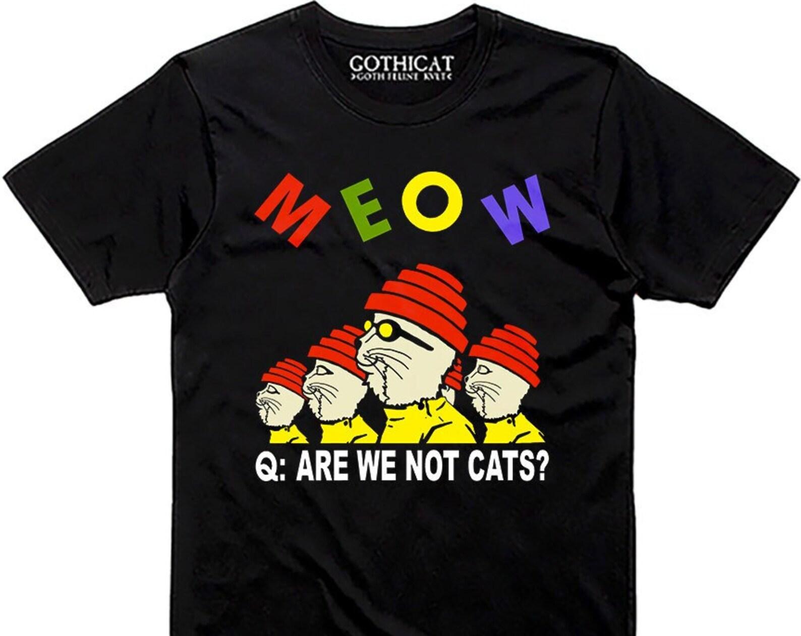 MEOW - Man Woman Sweater Long V-neck Taddler Baby T shirt XL