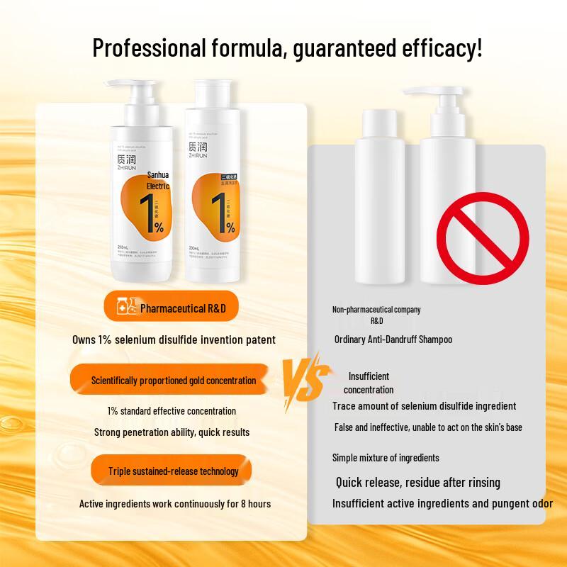 Selenium Disulfide Anti-Dandruff Shampoo
