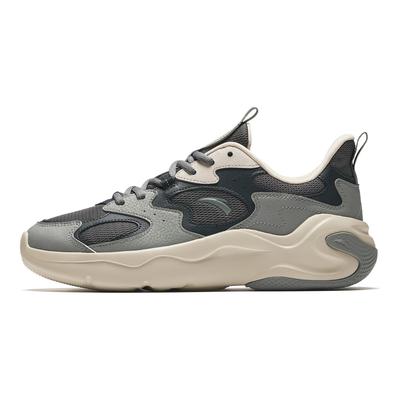 Gravity Sports Scarpe Casual Comode Antiscivolo Resistenti all'Usura Traspiranti Basse Uomo Scarpe Casual Grigio Nero 112518811-3