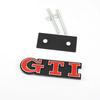 Hijk1 ·1Pcs Car Metal Badge Sticker Front Grille Decal Decoration For VW GTI Passat B6 Golf Mk7 Polo Tiguan Jetta T-ROC Sharan Touran