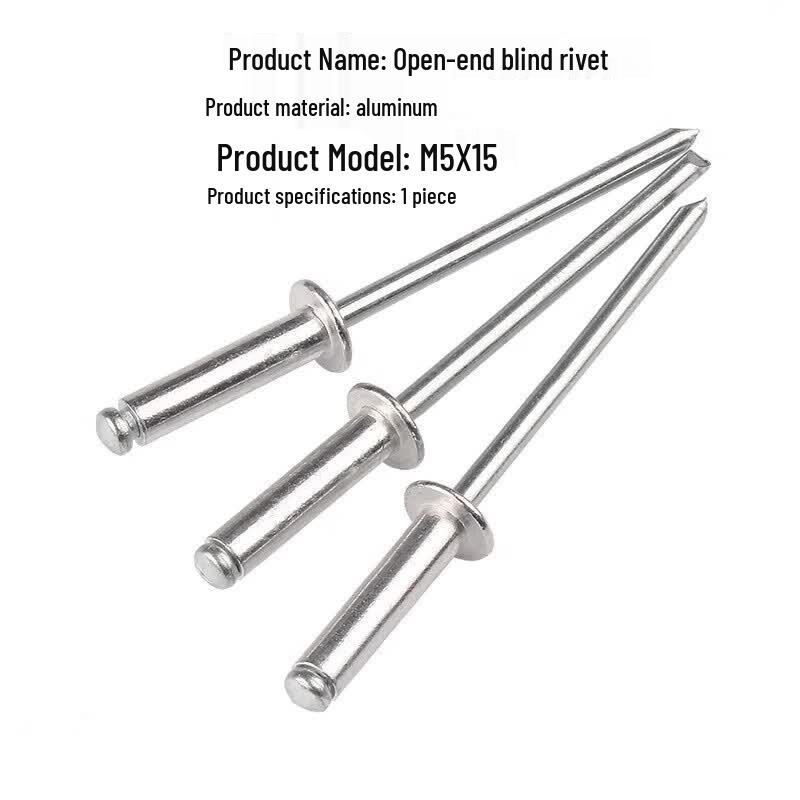 Aluminum Open-End Blind Rivet
