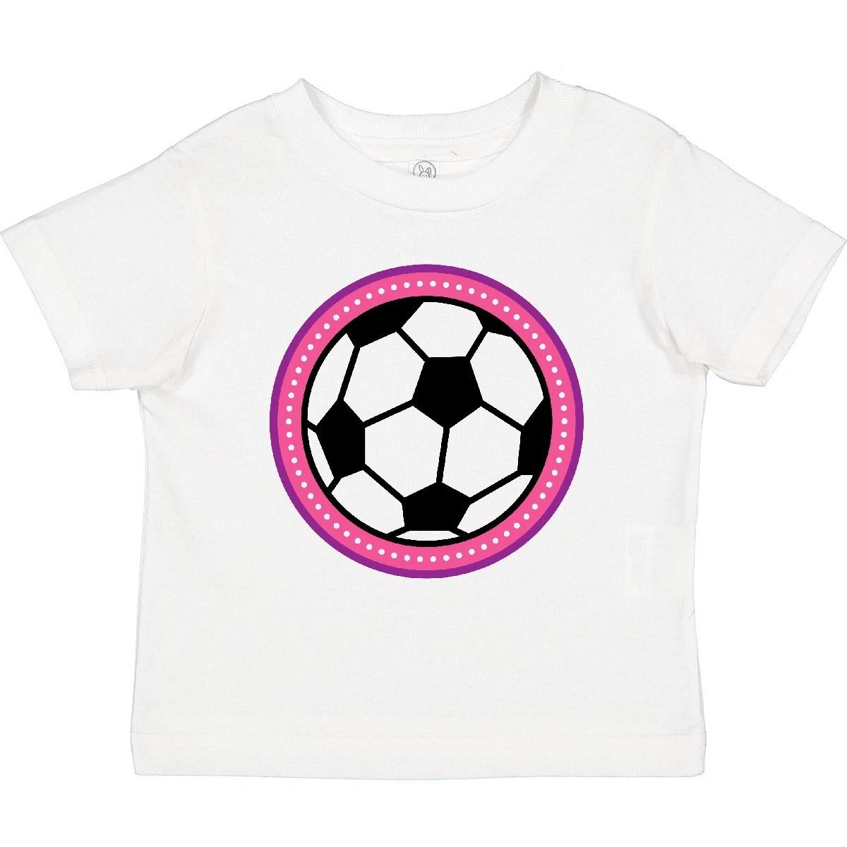 Inktastic Soccer Player Girls Sports Ball Toddler kids boys T-Shirt League Future Staff 160