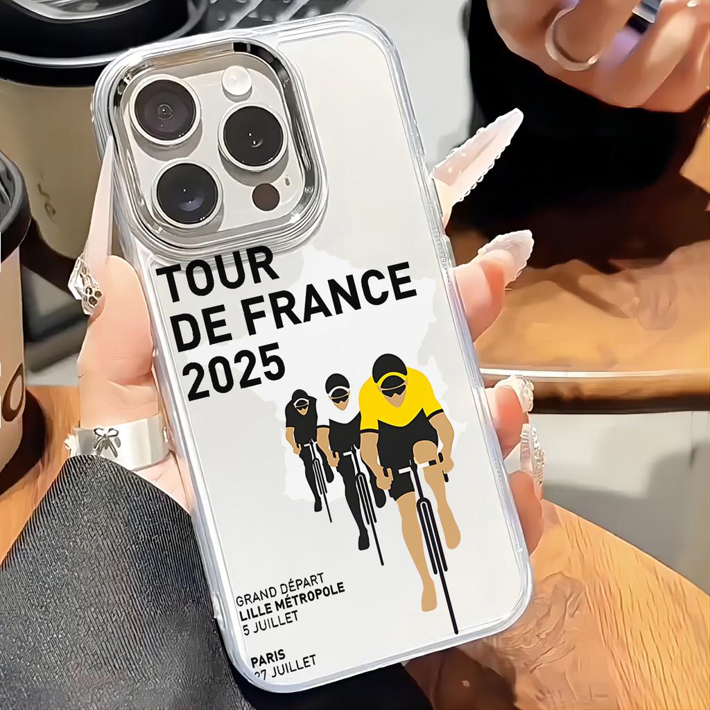 Tour De France Phone Case for Xiaomi Redmi Note A5 A3 15 14 13 14c 13c 12 11 12s 12c 10c 10 9 Pro Plus 4G 5G Transparent Cover