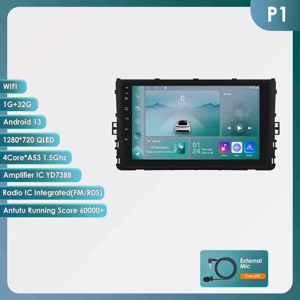 

OSSURET Камера 360 Carplay 4G 2din Android Автомагнитола Для VW MQB Polo Plus T-Cross Как T-Kruis T-Roc Tharu Sagitar Интеллектуальная Автомагнитола GPS Стерео P1 4Core 1G 32G