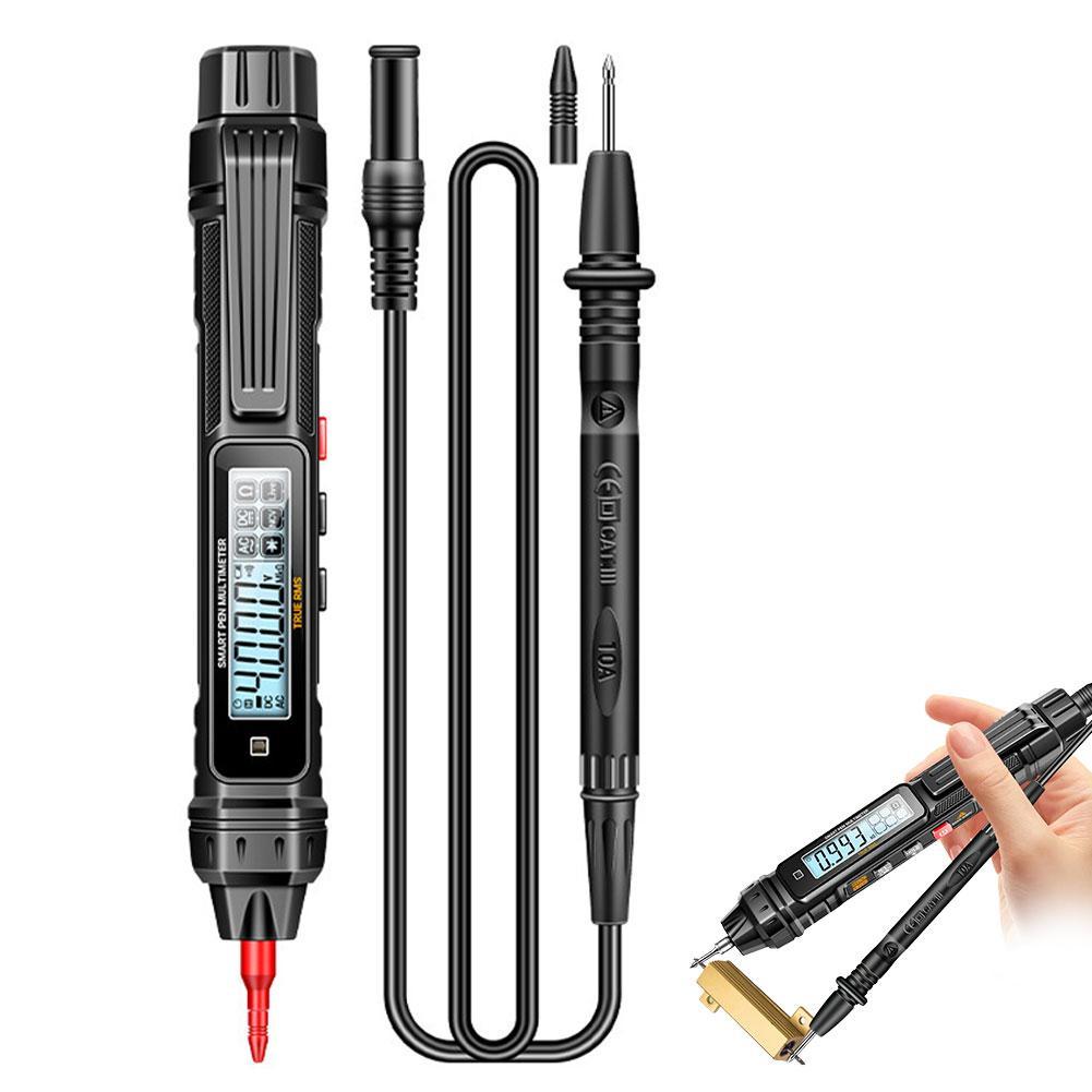 Electrician-Specific Pen Type Multimeter Intelligent Burn-Proof Digital Tester Precise Live/Neutral Wire Identification