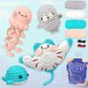 Kit da uncinetto Animal sery per principianti Set iniziale all'uncinetto, Kit da uncinetto fai-da-te per principianti, Kit per uncinetto e maglia passo dopo passo