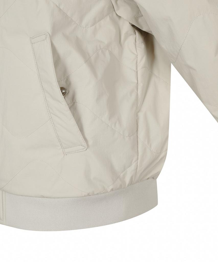 Discovery Expedition Women'S New Quilted Blouson Padded Jacket (Beige2)