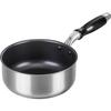 Wahei Freiz Small Yukihira Pot 16cm Perfect for Lunch and Boiled Dishes Induction and Gas Cooking Compatible Just Pan NEO - Boxes, Breakfast, Stews, -