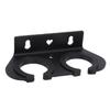 2 Slot Microphone Holder Shockproof Wired and Wireless Mic Storage Hanger Stand Or Wall Mount
