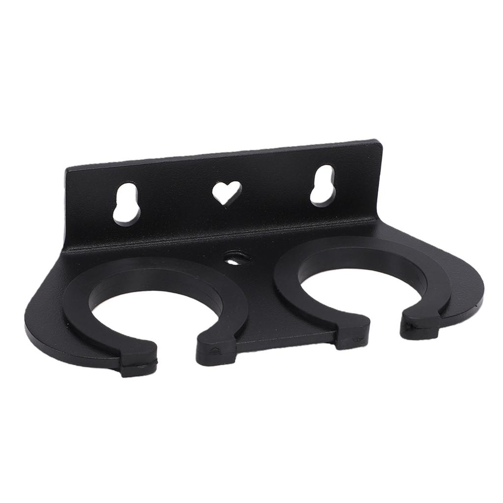 2 Slot Microphone Holder Shockproof Wired and Wireless Mic Storage Hanger Stand Or Wall Mount