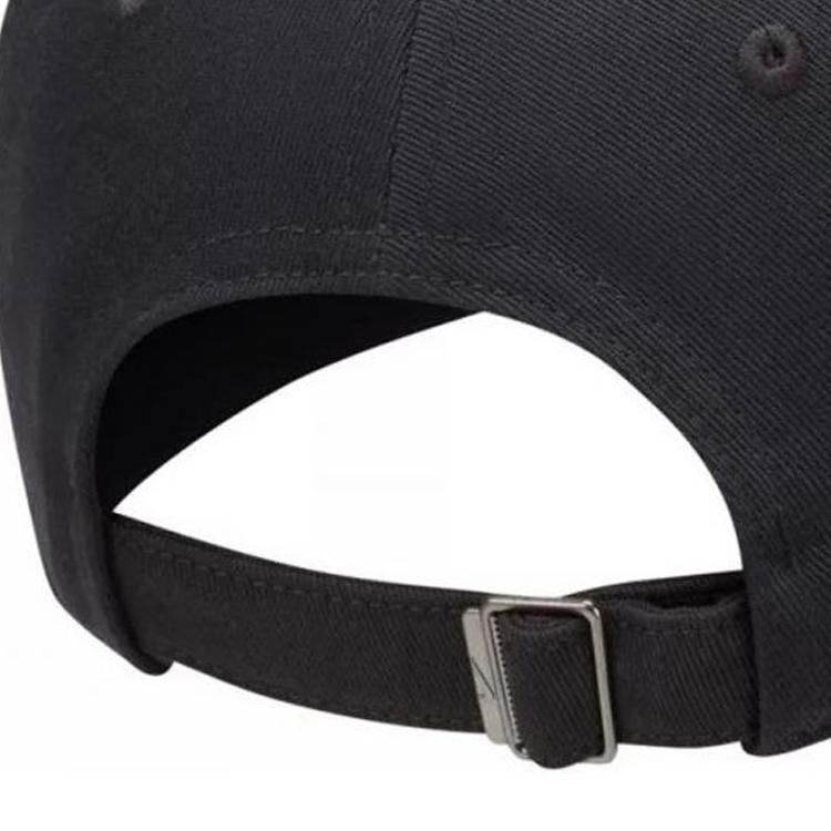 Nike Logo Polyester Baseball Cap Men Caps Black FZ5698-010