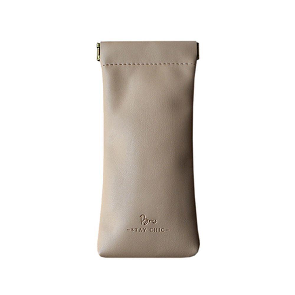 

Защитная коробка Защитный чехол для очков Чехол для солнцезащитных очков Кожаный футляр для очков Держатель для очков абрикосовый