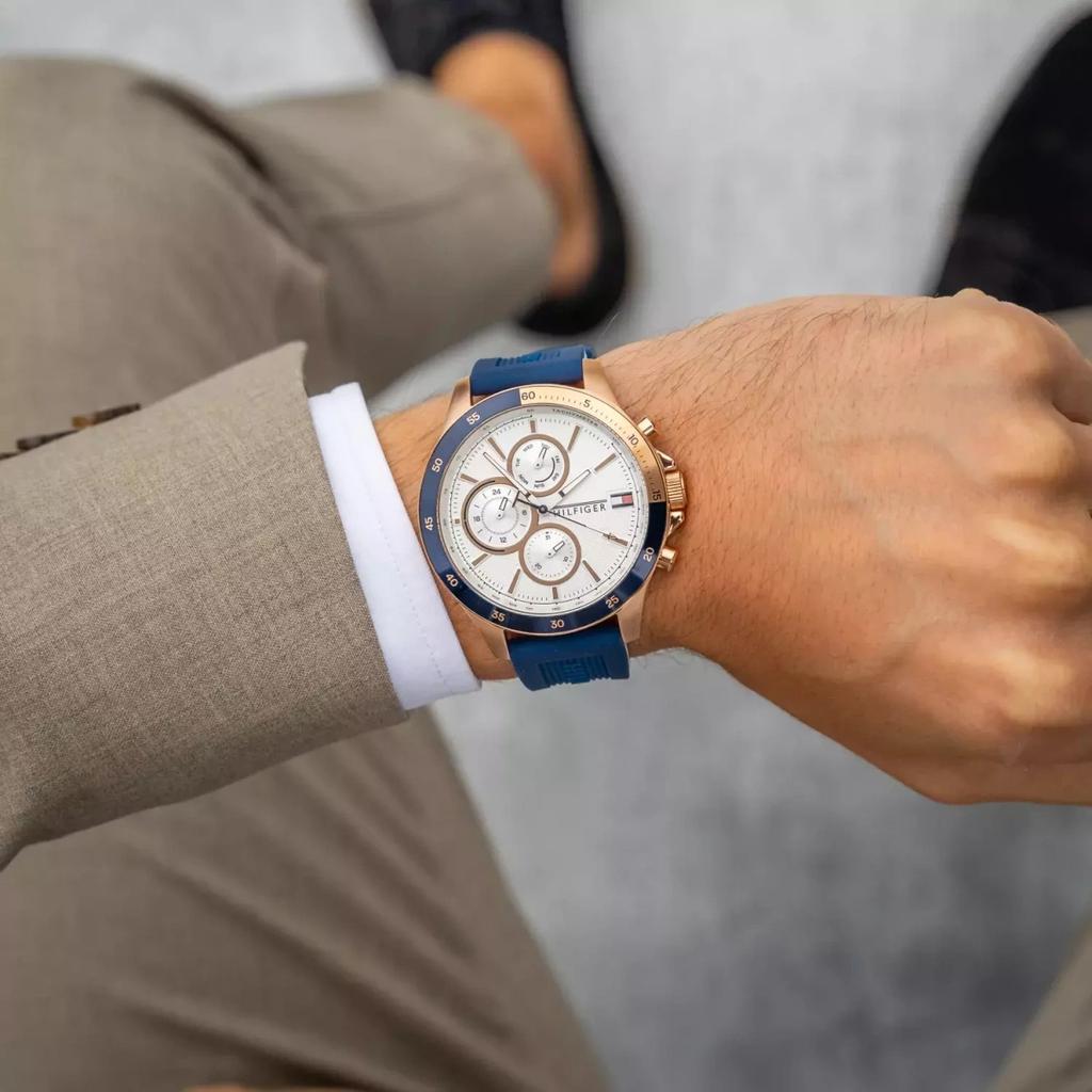 Zegarek Męski Tommy Hilfiger Bank 1791778 (Zf064A) + Box
