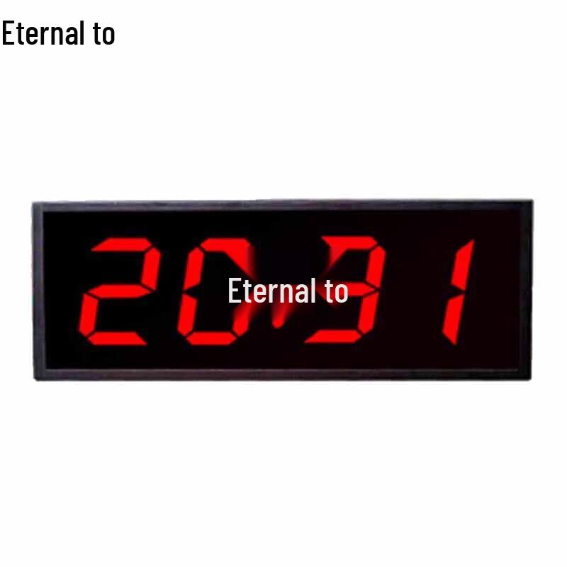 Yongzhi 12-inch Double-sided 6-Digit LED Digital Timer