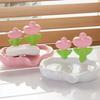 Floral Soap Box Flower Decor Bathroom Accessories Plastic Storage Soap Rack Portable Cut Flower Shape