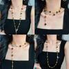 Autumn and Winter Natural High-quality Tiger's Eye Stone and Cultured Pearl Necklace, Clavicle Chain, Maillard-style Jewelry for Women Authenticity