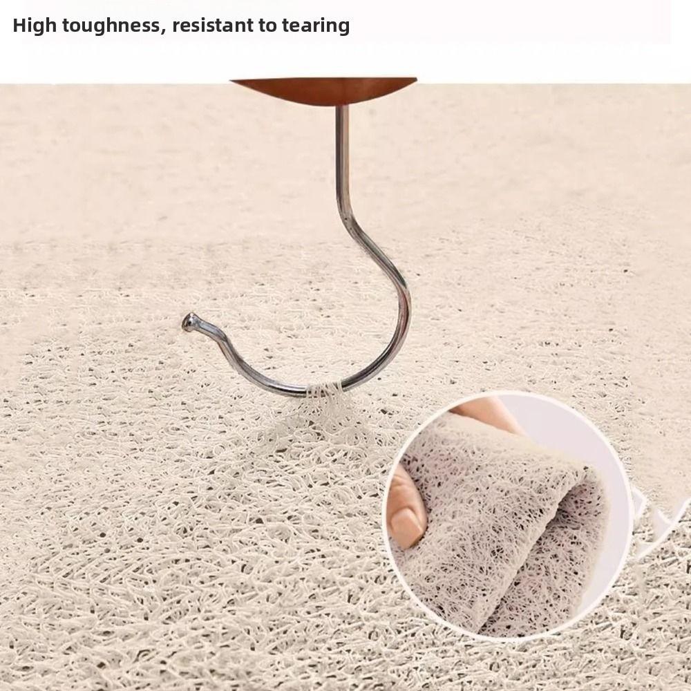 Door Mat Anti-slip Chinese New Year Doormat Wear-Resistant Cartoon Horse Pattern Carpet Red Stain Proof Welcome Mat Home Decor