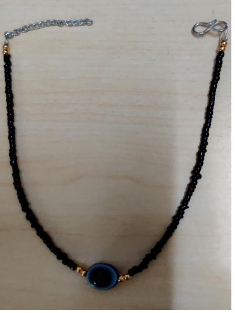 @ Indian Traditional Evil Eye With Black Beads Bracelet Pack Of 3 Z283 MJ-413-60%OFF