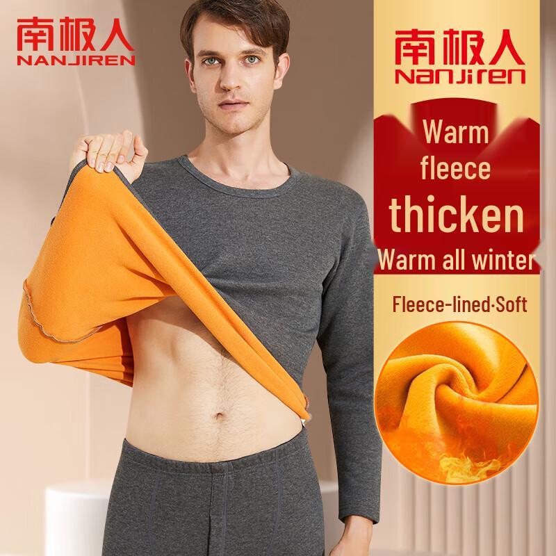 Nanji Ren Fleece-Lined Thermal Underwear Set