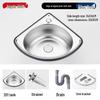 CHENDU Pearl Sand Stainless Steel Kitchen Sink