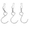 20pcs S Shape Hook S Hook Clips Stainless Steel Wind Chimes S Hook  Balcony