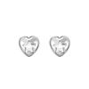 VVV Volume Heart One-Touch Earrings
