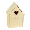 Nichoir en bois compartiment amovible 7 x 6 x 10,5 cm