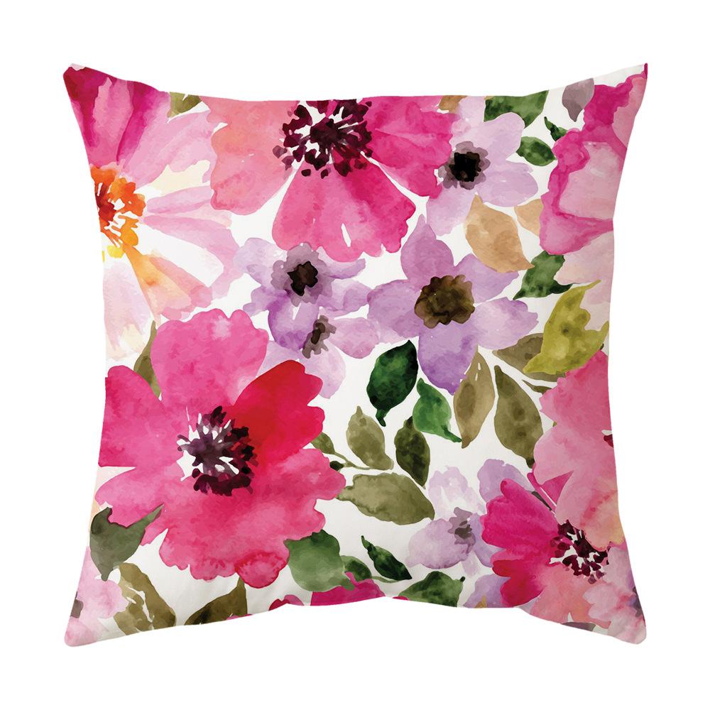 Pillow Cover Sofa Cushion Cover Car Sofa Cushion Cover Peach Skin Velvet