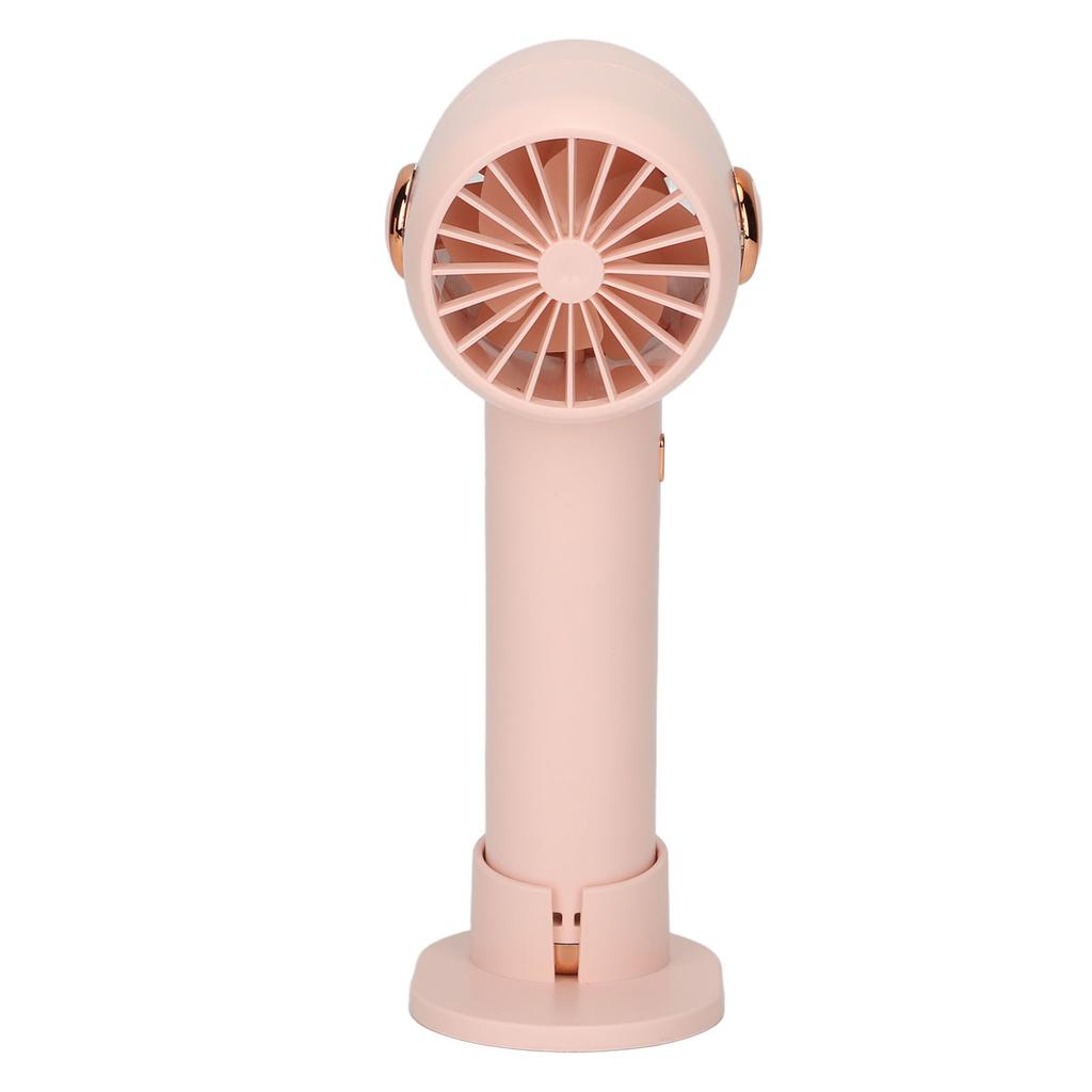 Smart Digital Display Handheld Fan Leafless Silent Small Turbine Fan Pocket Portable USB Electric Fan for Desktop