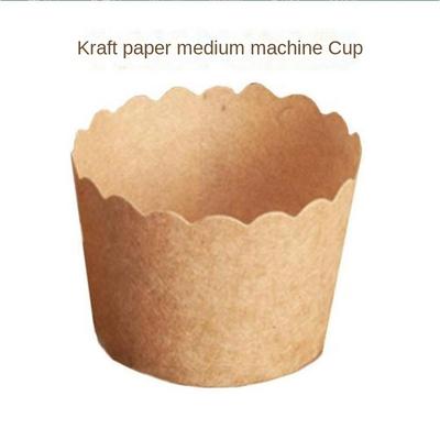 Cupcake Lining Withstand Temperature Of About 180-200 ℃ Not Easy To Stick To Food lining Oil Proof Cake Paper Cup Dessert Cup
