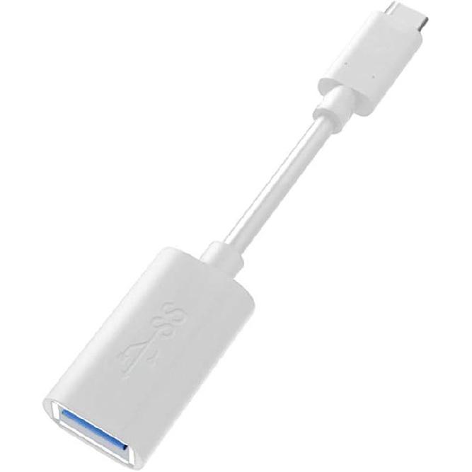 MaGeek USB C to USB 3.0 Adapter, USB-C to USB,Thunderbolt 3 to USB Female OTG Cable Compatible with MacBook Pro 2019/18, MacBook Air 2020, iPad Pro 1-Pc_White