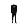 EA7 Letter Logo Pattern Casual Sports Suit Men Suit Black 3DPV09-PJLIZ-1200