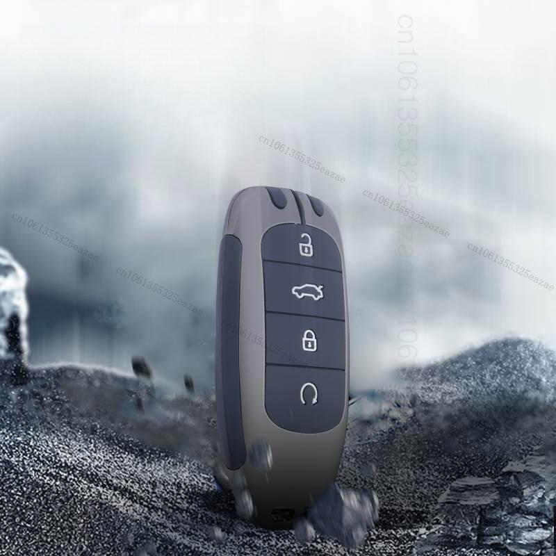 Alloy Style Car Key Case Cover Shell For Chery Tiggo 8 7 4 Pro Jaecoo J7 J6 J8 Omoda 5 9 C5 C9 E5 Ebro S800 S700 Phev Key Chain