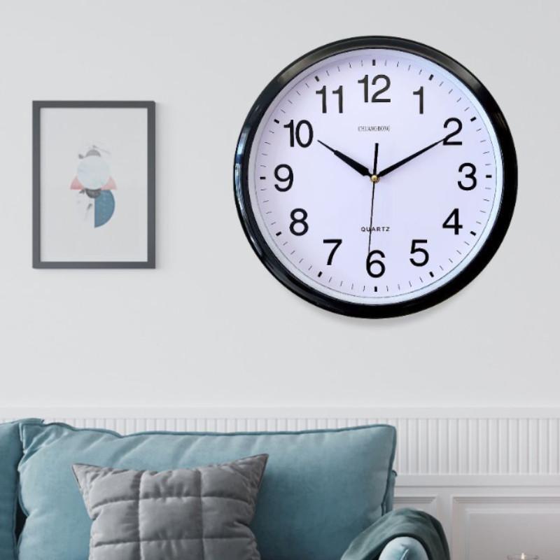 Vintage Round Quartz Kitchen Wall Clock Modern Home Bedroom Retro Tool Time
