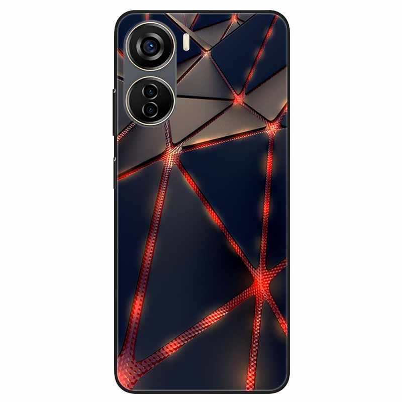For ZTE Libero 5G IV Case A302 Soft Silicone Lovely Shockproof Cover for ZTE Libero 5G IV TPU Coque Cute Cats Funda Shells 6.6''