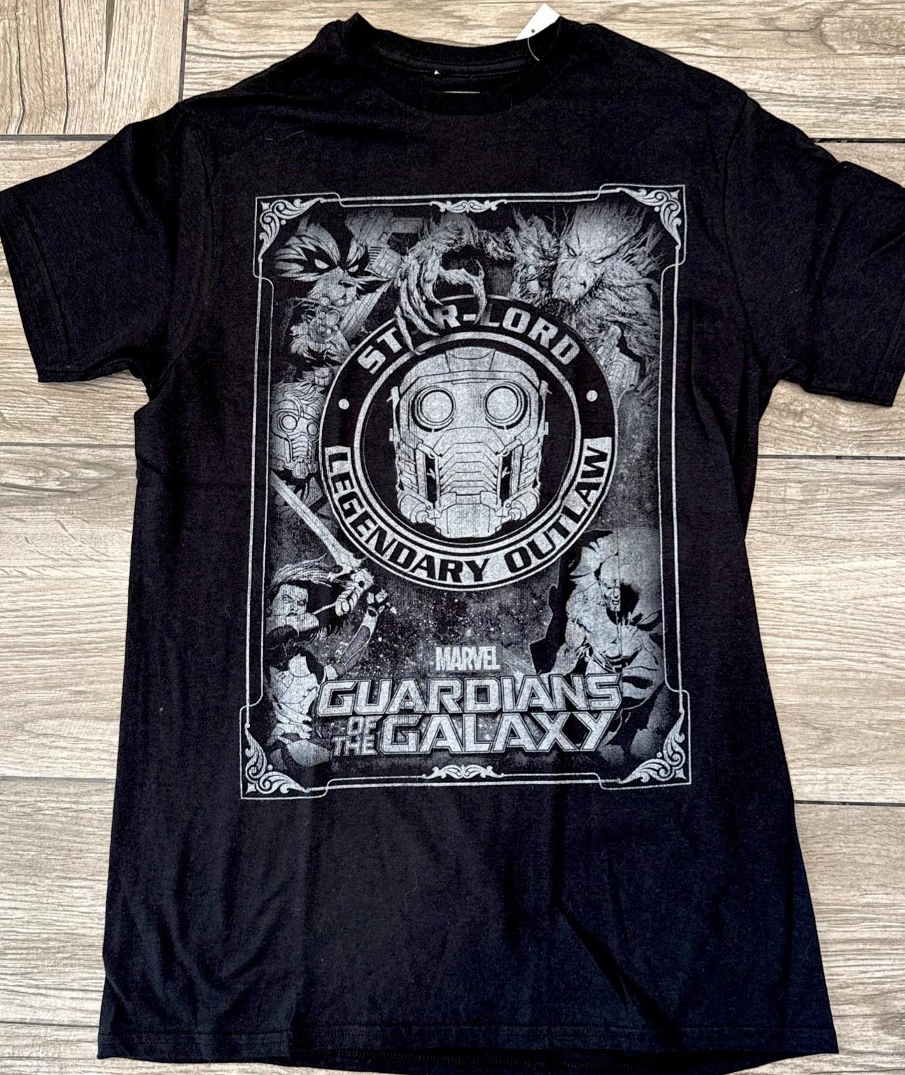 2017 Guardians of the Galaxy Star-Lord Legendary Outlaw T-Shirt Marvel Sz Medium M