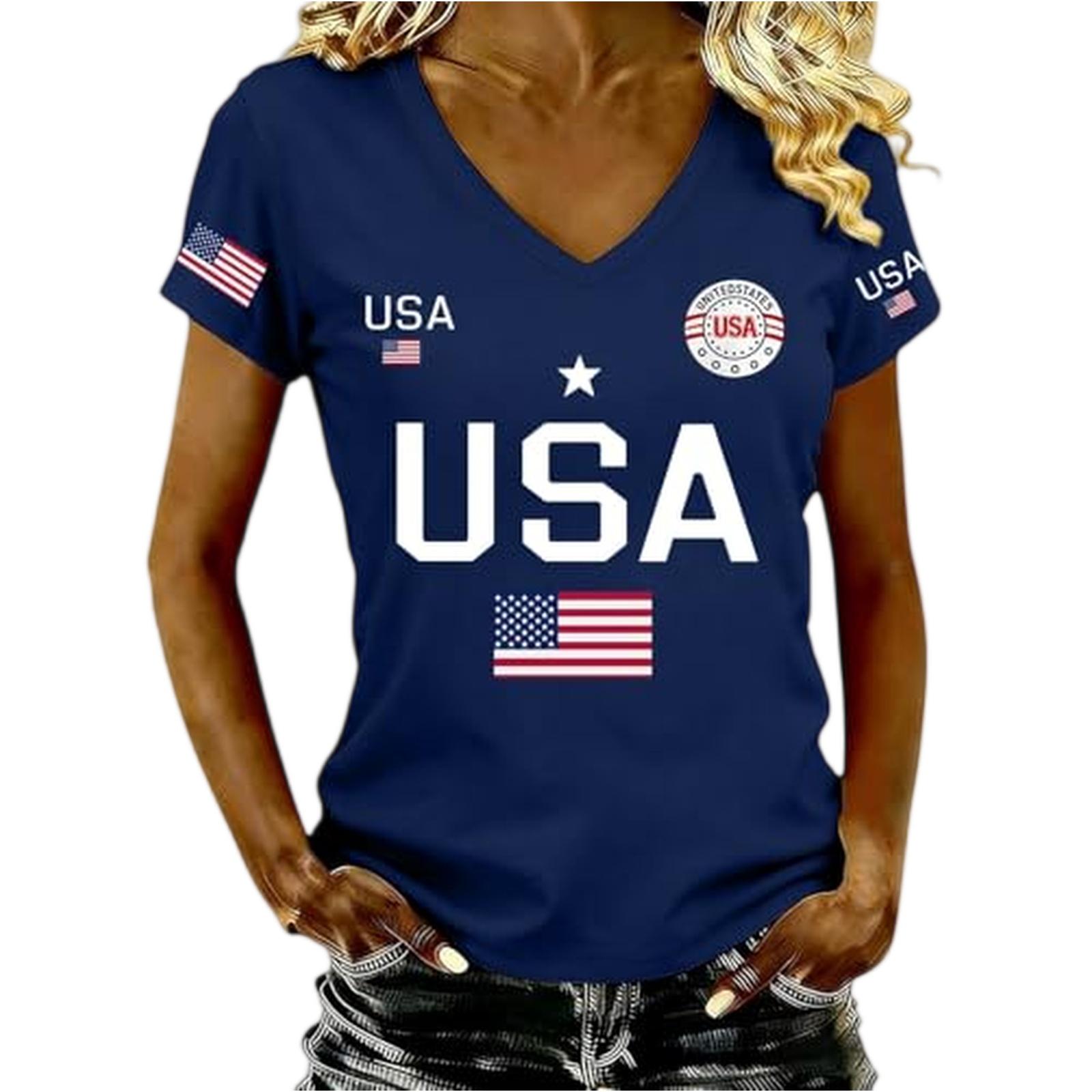 

Women s Fashion 250th Anniversary Loose Neck Top XXXL