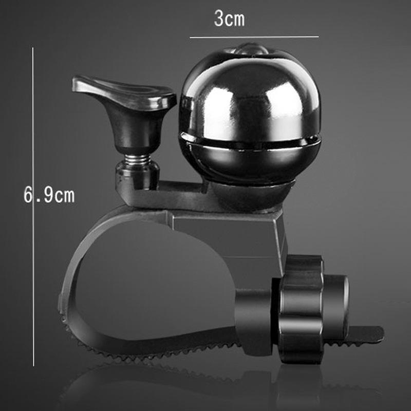 Retro Copper Mountain Bike Bell with Adjustable Quick Release