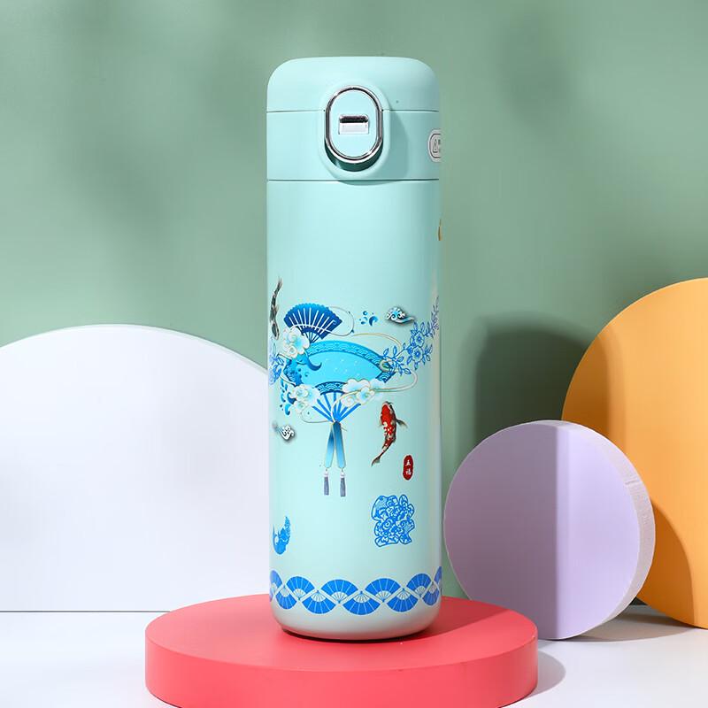 TLAKEHO 350ml Creative National Tide Insulated Thermos