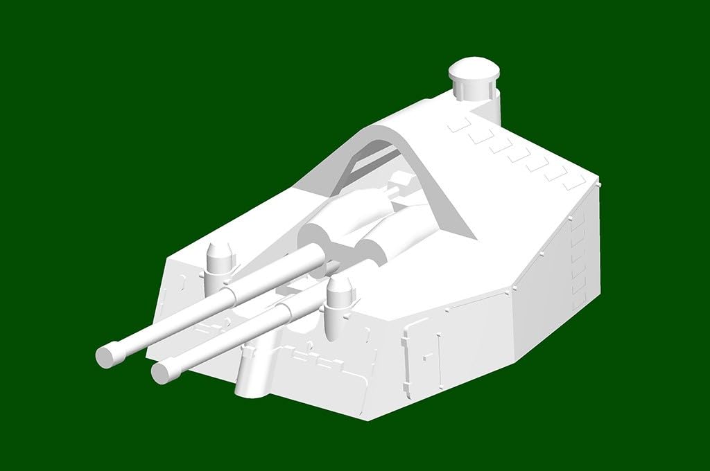 Trumpeter 1/350 German Navy Battlecruiser Barbarossa Plastic Model 05370 Molded Color