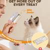 2Pcs Cat Face Style Pet Food Squeezer Cat Treat Paste Tube Dispenser Tool Wet Food Pouch Squeezer For Cat Dog Pet Snack Feeding