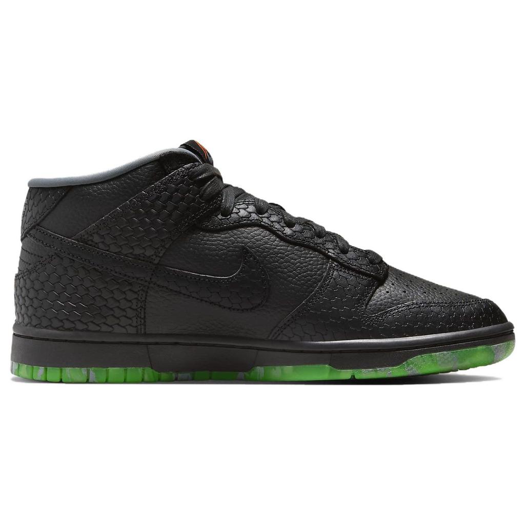 Nike Dunk Mid Premium Halloween - Hodeløs Rytter Herresneakers Svart Røygrå Båloransje FQ8749-010