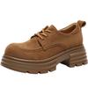 ZHR Women's British Style Platform Loafers