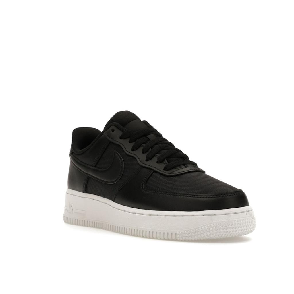 Nike Zapatillas para Hombre Air Force 1 Low 07 SE Nailon Negro Blanco Cumbre FB2048-001