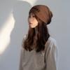Hats Letters Autumn and Winter Confinement Hats  Showing Face  Versatile Wool Hats  Cold Hats  Piles of Hats Trendy