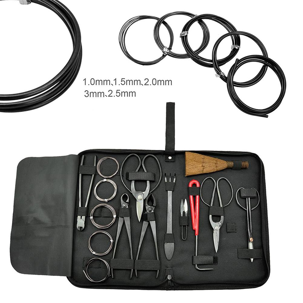 16 PCS Gardening Bonsai Pruning Tool Set Home Garden Outdoor Multifunctional Cutter Set Practical Hardware Tool Set
