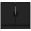Vidaxl Under-Sink Cabinet, Black, 63X29X55 Cm