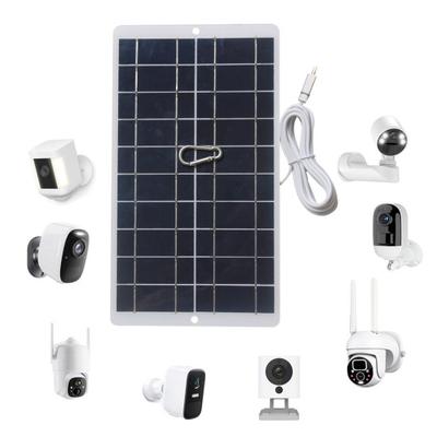 Solar Panel 10W Charging Panel IP65 Waterproof Overcharge Protection Camera Security Surveillance